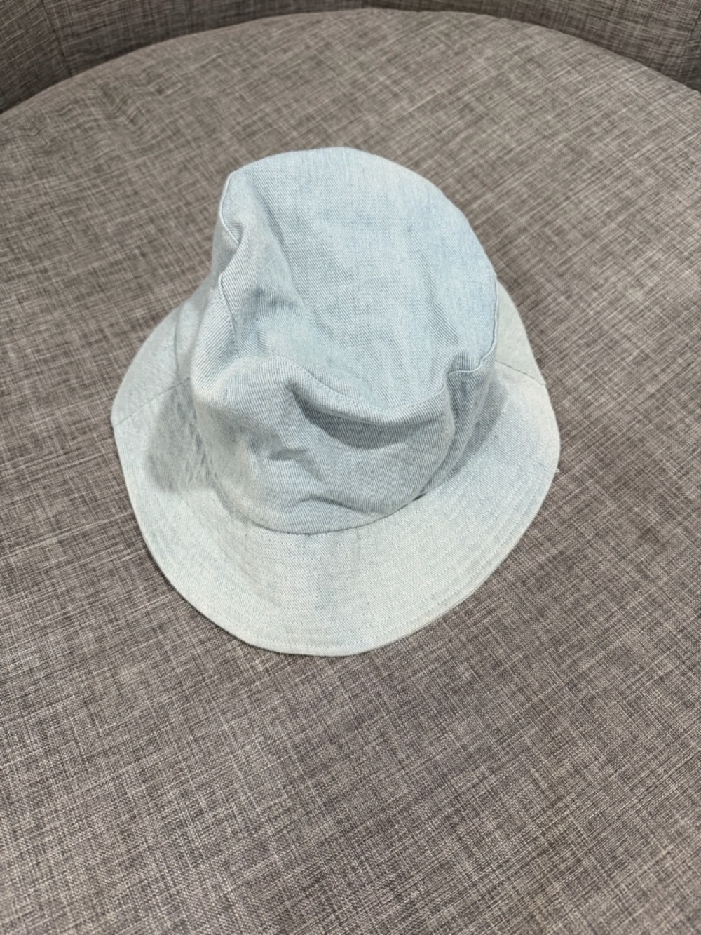 Steve Madden Light Blue Denim Bucket Hat
